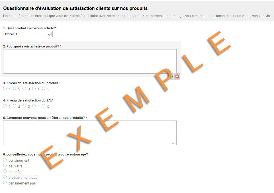 Les sondages de satisfaction clients par Formpro